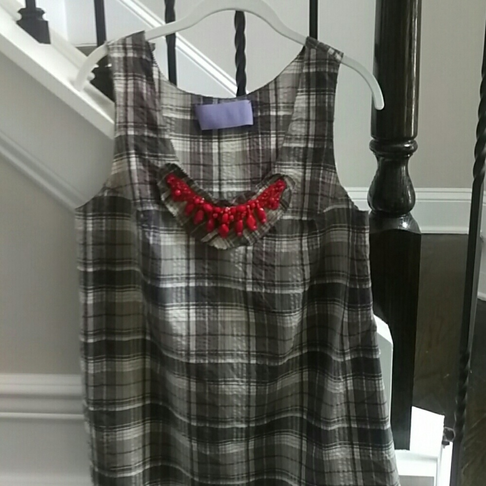 Lavender Label VERA WANG top,Grey